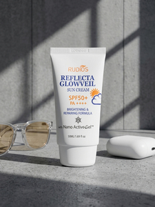 ครีมกันแดด SPF50+ PA++++ ขนาด 50 มล. รับผลิตแบบ OEM/ODM ปกป้องผิวจากแสงแดดสำหรับกิจกรรมกลางแจ้ง ใช้ได้ทุกวัน บำรุงผิวชุ่มชื้น ผ่านการทดสอบโดยผู้เชี่ยวชาญด้านผิวหนัง ปกป้องผิวจากรังสียูวี ให้ผิวเปล่งปลั่ง - Product Image 6