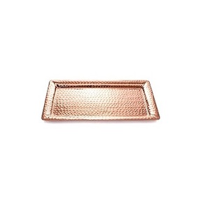 Bandeja para Servir Alimentos 100% Cobre Puro, Hecha a Mano, Artesanía para el Hogar y la Cocina, de Una Sola Capa, Tamaño y Logotipo Personalizables, Estilo Americano - Product Image 6