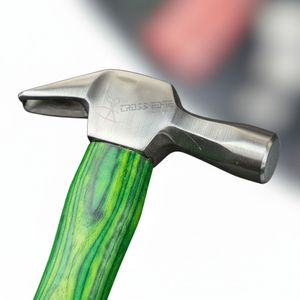 Farrier <b>Tools</b> Driving Hammer Forged Stainless Steel with Wooden Handle for Removing Horseshoes and Blacksmith Tasks - Product Image 5