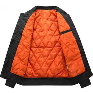 Blouson Bomber en Satin Brodé Personnalisé pour Hommes - Imperméable, Respirant, Séchage Rapide, Écologique avec Personnalisation - Product Image 5