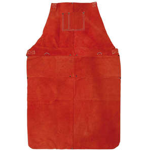 Delantal de Soldadura de Cuero sin Mangas de Alta Calidad para Hombre, Resistente al Calor y las Llamas, Delantal de Trabajo Resistente con 6 Bolsillos para Cocina - Product Image 3