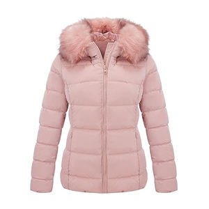 Veste matelassée pour femmes grandes tailles, couleur unie, imperméable, réversible, coque en soie, personnalisable, vente chaude - Product Image 5