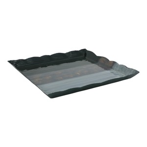 Bandeja Decorativa Rectangular de Metal, Diseño Industrial, Patrón Abstracto, Paquete Individual para Decoración del Hogar - Product Image 5