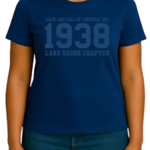 เสื้อยืดกราฟิกสีน้ำเงินกรมท่าสำหรับผู้หญิง ปี 1938 สวมใส่สบายๆ ทุกวัน สตรีทแวร์ สไตล์ชีวิตประจำวัน เสื้อผ้าแฟชั่นเนื้อนุ่ม ใส่ได้ทุกวัน - Product Image 3