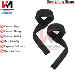 Correas de Levantamiento de Pesas de Alta Adherencia para Hombres y Mujeres, Soporte para Muñecas, para Gimnasio, Levantamiento de Pesas y Powerlifting, Proveedor OEM - Product Image 3