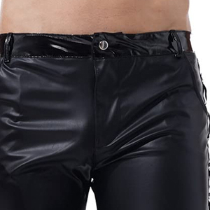 Top Selling Leather Pant For Men <b>Cheap</b> Price Leather Pant New Arrival Men Genuine Leather Pant - Product Image 2