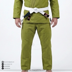 ชุดยิวยิตสูปักโลโก้ตามสั่ง ผ้าฝ้าย 100% ทอลายเพิร์ลวีฟ ชุดกิโมโนบราซิลเลียนยิวยิตสู สำหรับฝึกซ้อมระดับมืออาชีพ ชุดสำหรับการฝึกต่อสู้ - Product Image 3