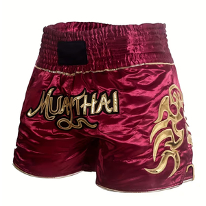 Shorts de boxeo Muay Thai de nuevo diseño, corte ajustado, para hombres y mujeres - Product Image 4