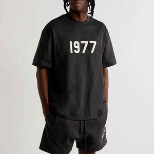 Camisetas de gran tamaño con hombros caídos, estilo boxy fit, directamente de fábrica, para marcas de ropa urbana. - Product Image 3