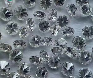 Diamant naturel rond taille brillant, pierre précieuse en vrac pour la fabrication de bijoux, cristaux blancs, produit de qualité avec couleur D - Product Image 6