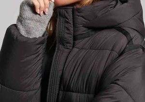 Winter Outdoor Waterproof Quilted Wholesale <b>Women</b> Cropped Knitted Breathable Puffer <b>Jacket</b> - Product Image 3