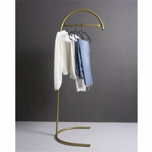 Nordic Metal Clothes Rack Standing Bag Hat Coat Hanger Stand Modern Freestanding Garment Display Rack Home Furniture Stand - Product Image 2