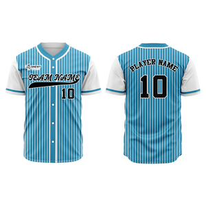 Camiseta de Béisbol al por Mayor para Hombre, Uniforme de Béisbol Personalizado de Primera Calidad, Conjuntos de Camisetas de Béisbol OEM Más Vendidos - Product Image 3