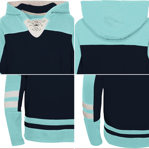 Sudadera con Capucha de Hockey sobre Hielo Personalizada OEM, 100% Poliéster, Unisex, Manga Larga, Impresión por Sublimación, Ropa Casual para Adultos - Product Image 6