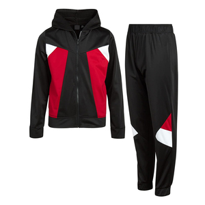 Men's New Fashion Sports Top Long Pants <b>Track</b> <b>Suit</b> O-Neck Collar Casual Jacket Solid Color Hoodies for Autumn Knitted Weaving - Product Image 4