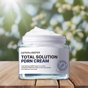 Crème PDRN Differ&Deeper Total Solution 70ml Régénération cutanée Apaisante Rajeunissante Éclatante K-Beauty Soins de la peau Derma - Product Image 1