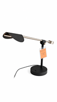 Lampu Meja Logam Minimalis Modern LED 5W 3000K Putih Hangat IP20 Kap Lampu Kerucut yang Dapat Disesuaikan AC Dimmable untuk Lampu Baca Kamar Tidur