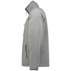 Men's Winter Fleece Jacket with Comfortable Soft Fabric Full Zip Design Multiple Pockets Warm Coat for Hiking <b>Camping</b> and Daily - Product Image 1