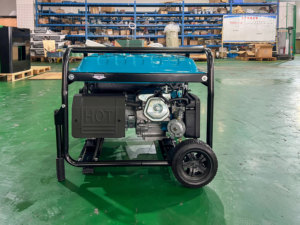 3kW에서 8kW 10kVA 휴대용 듀얼 연료 발전기 가솔린 LPG 전원 백업 무소음 발전기 가정 및 야외용 - Product Image 2