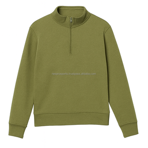 Sudadera con capucha y media cremallera para mujer, elegante, suave y cómoda, para invierno, jogging, deportes, moda, algodón, estilo urbano - Product Image 5