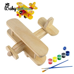 Creativo DIY vehículo artesanía pintura Kit ambulancia de madera juguete para niños Z03166A - Product Image 4