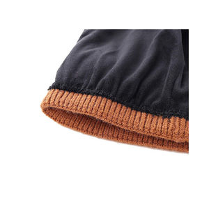 Custom Warm Acrylic Hand Knit Beanie <b>Hat</b> for Daily Outdoor Sports Casual and Workwear-Wholesale Supplier - Product Image 3