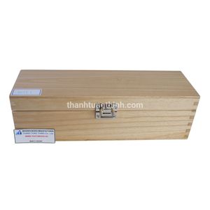 Handmade Wooden Rectangle <b>Box</b> With Blue Satin Lining For Jewelry Watch Eyewear Storage THANH TUNG THINH Co Ltd - Product Image 6