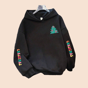 Sudadera con Capucha Navideña, Sudadera de Navidad, 100% Poliéster, Transpirable, Ecológica, Proveedor Mayorista de Verano - Product Image 2