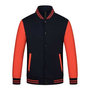 Blouson universitaire personnalisé pour adultes et jeunes, à capuche et col montant, 100 % laine, avec motif lettres imprimées en relief, style streetwear hivernal - Product Image 5