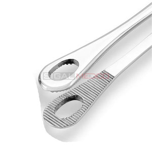 Mini Forester Sponge Tweezers with <b>Lock</b> Body Piercing Tweezers Use Stainless Steel Hemostatic Forceps with Locking Grip Jewelry - Product Image 5