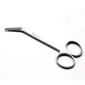 Ensemble d'instruments de chirurgie dentaire en acier inoxydable, ciseaux à points de suture, manuels, à lame courbée, réutilisables, par Dentavex - Product Image 3