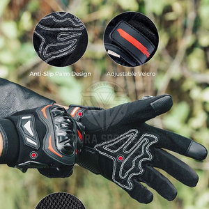 Guantes de Motocicleta de Cuero 100% Más Vendidos para Hombre, Guantes de Motocicleta Hechos a Medida para Venta en Línea - Product Image 4