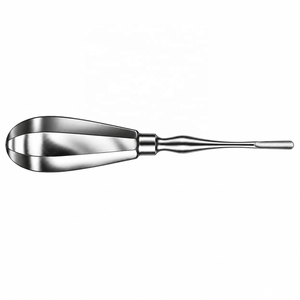 Élévateur dentaire 4 mm droit en acier inoxydable pour extraction dentaire, instrument de chirurgie buccale, CE ISO Classe I - Product Image 2
