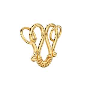 Cierre de Gancho Clásico de Oro Amarillo de 18K de 9mm con Anillas de Salto, Componentes y Accesorios para Joyería - Product Image 2