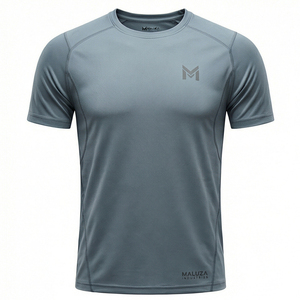 T-shirt de sport respirant pour homme, idéal pour la course à pied, la gym et l'entraînement, vêtements de sport de haute performance, MaluzaIndustries - Product Image 1