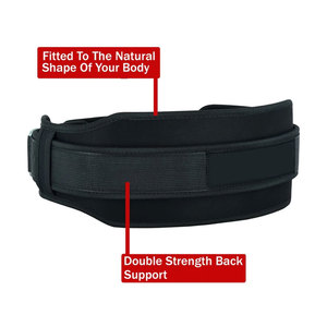 Wholesale Custom Genuine Neoprene Belt Waist Protective Adjustable Custom Gym Neoprene Belt - Product Image 5