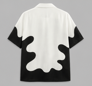 เสื้อเชิ้ตแขนสั้นผู้ชายแบบลำลอง ปกคอพับ เสื้อเชิ้ตฤดูร้อน - Product Image 6