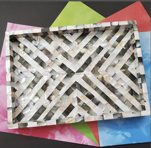 ถาดเสิร์ฟอาหาร ขนมหวาน ถาดไม้ คุณภาพสูง งานแฮนด์เมด ขายดี ร้านอาหารและโรงแรม - Product Image 5