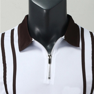 เสื้อผ้าลำลองผู้ชาย ปักโลโก้ได้ ผ้าคอตตอนเจอร์ซีย์สีพื้น แห้งเร็ว แขนยาว คอปกเรียบ ย้อมสีพื้น รับผลิตแบบ OEM - Product Image 4