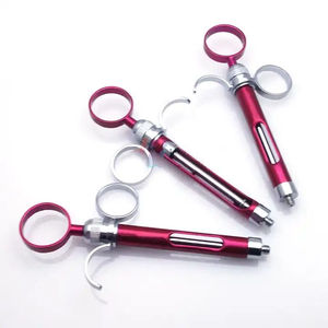 Seringues dentaires aspirantes bleues, poignée à anneau 2.5, 1.8ml/2.2ml, instruments chirurgicaux en acier inoxydable Shuja Surgico - Product Image 3