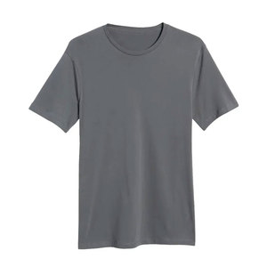 Camisetas Deportivas de Manga Corta para Hombre, de Secado Rápido, Transpirables, para Entrenamiento Atlético, Color Sólido Personalizado, Gran Venta - Product Image 1