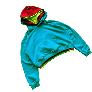 Hoodie unisexe de qualité supérieure, tissu 100% coton, triple couche, poids lourd, personnalisable, marque Equality Premium. - Product Image 4