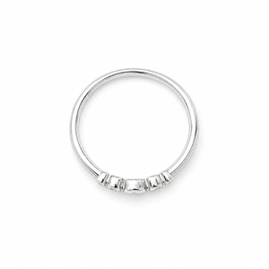 Women's Geometric Square Cluster <b>Cocktail</b> <b>Ring</b> Cubic Zirconia Minimalist Elegant Pave Setting High Polish Finish Party Wear - Product Image 4