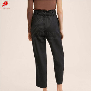 <b>Smart</b> Casual Style Lightweight Fabric <b>Women</b> Trousers For Comfortable Daily Use And Professional Look - Product Image 3