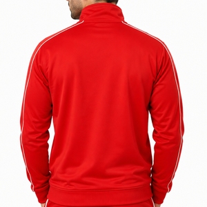 เสื้อแจ็คเก็ตแทร็คซิปเต็มตัวสำหรับผู้ชาย แบบสั่งทำพิเศษ ทรงสบาย ใส่เล่นกีฬา ฝึกซ้อม ชุดกีฬาสั่งทำพิเศษสำหรับผู้ชาย - Product Image 3