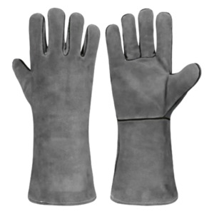 Guantes de Trabajo Profesionales de Cuero para Soldadura con Protección UV, Impermeables y Antideslizantes - Guantes de Seguridad Unisex para Uso en Exteriores - Product Image 6