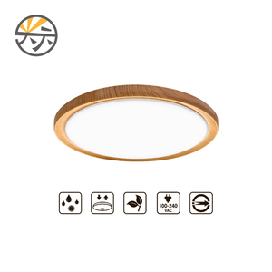 Plafonnier LED étoilé encastré fin, blanc premium, 10-25 m², IP54 - Product Image 1