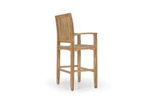 TEKA High-End Teak Folding Eco-Friendly Durable <b>Bar</b> <b>Stool</b> for Commercial and Residential Spaces - Product Image 6