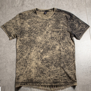 Men's O-Neck Tie Dye Wash T-Shirt Regular Fit 100% Cotton Washed Jersey Men Casual Tee Stone Washed TShirts Mens - Product Image 5