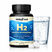 Comprimés d'hydrogène moléculaire H2 à dissolution rapide en gros, énergie cellulaire, supplément naturel d'eau hydrogénée au magnésium, OEM